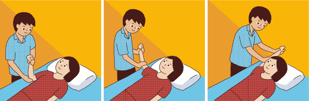 การกางแขนออกหุบแขนเข้า