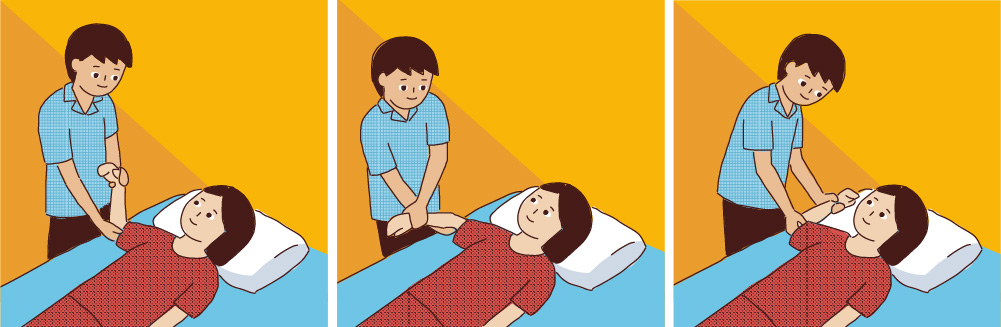 การหมุนข้อไหล่เข้า-ออก