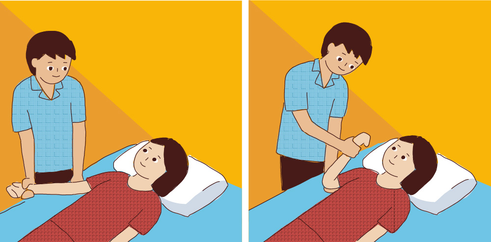 การงอเหยียดข้อศอก