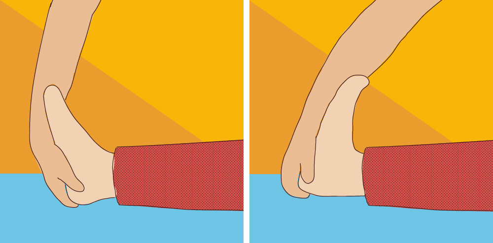 การกระดกข้อเท้าขึ้นลง