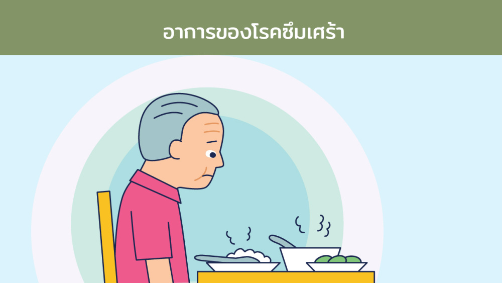 อาการของโรคซึมเศร้า