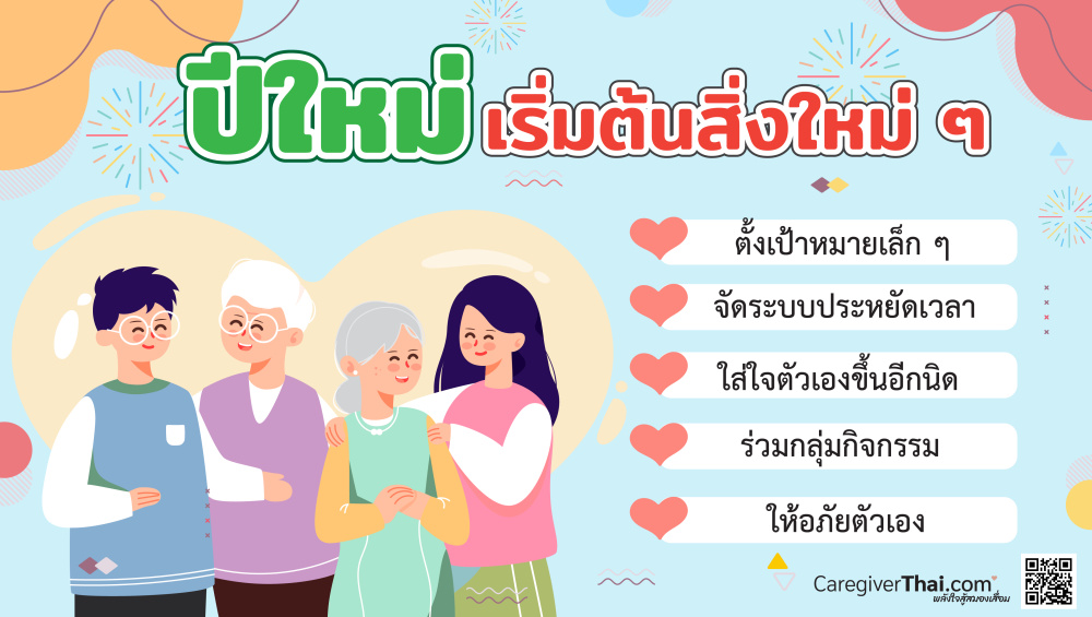 ปีใหม่เริ่มต้นสิ่งใหม่ ๆ